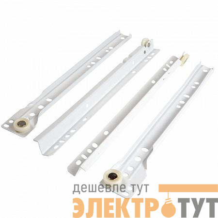 Комплект роликовых нправляющих 500мм бел. (уп.1шт) Tech-Krep/Zitar 130865