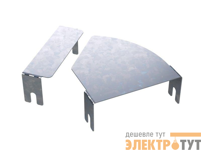 Крышка для угла горизонтального изменяемого 0-45град. осн.300 1.5мм CPO цинк-ламель DKC SKVM300HDZL