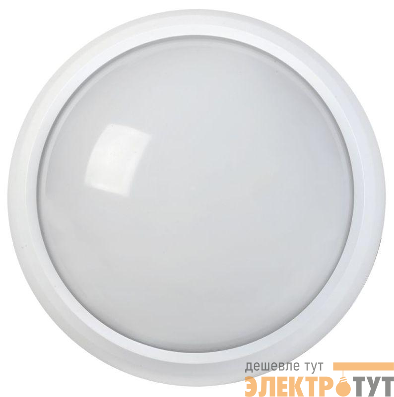 Светильник светодиодный ДПО 5343 12Вт 3ч 4000К IP54 круг аварийный IEK LDPOA-5343-12-4000-K01