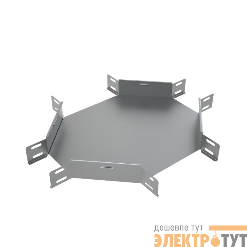 Ответвитель для лотка Х-образ. 300х50 сталь 1мм XD50-300 КМ LO0143
