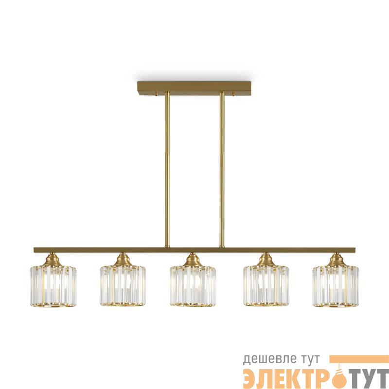 Люстра Ferrera 200Вт E27х5 IP20 Freya FR5474PL-05G