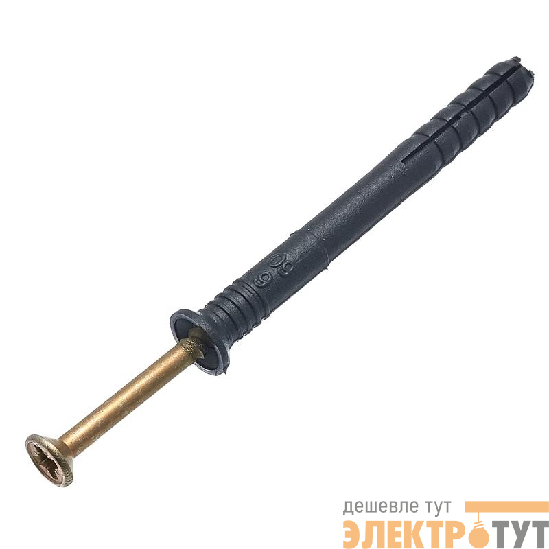 Дюбель-гвоздь 8х60 пот. манжета (уп.75шт) ведро СТРОЙМЕТИЗ 2430046