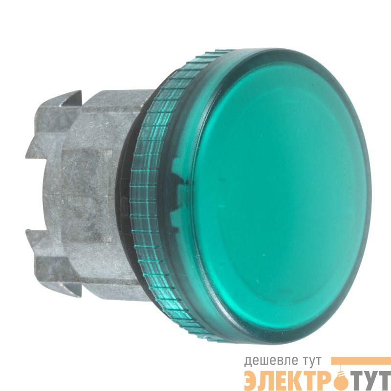 Головка сигнал. лампы 22мм зел. SchE ZB4BV03