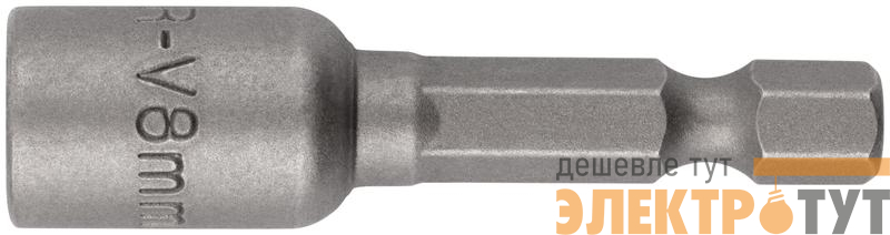 Насадка для шурупов и болтов с 6-гр.головкой Профи d8мм L48мм FIT 57938