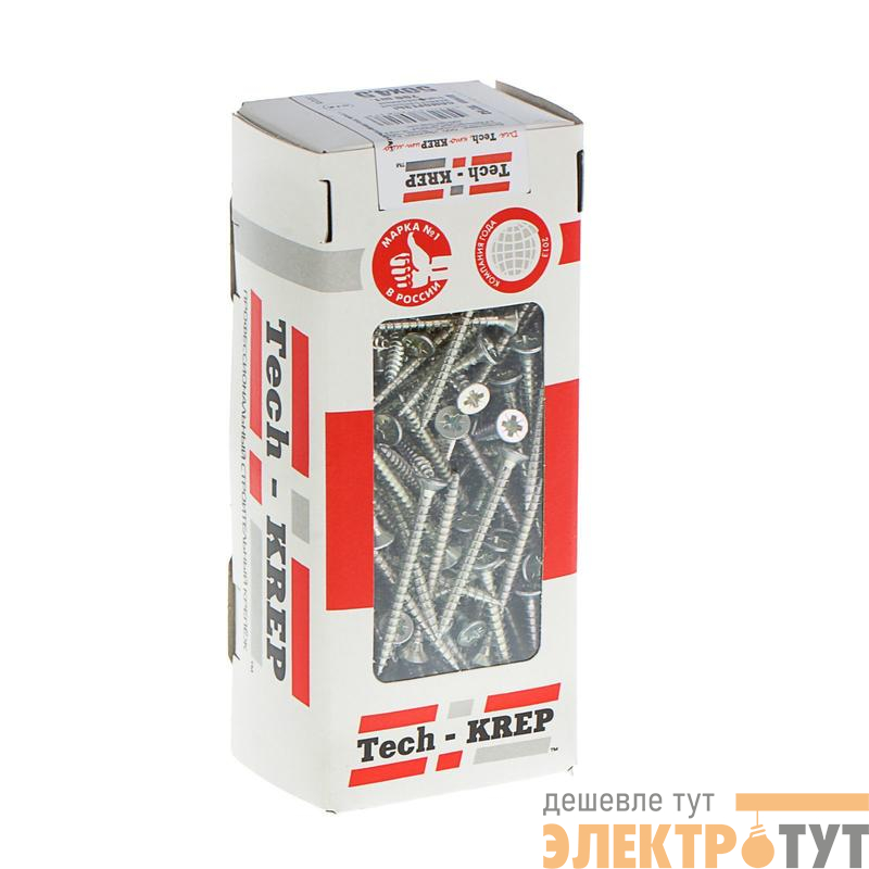 Саморез универсальный 50х4.5мм оцинк. (уп.200шт) Tech-Krep/Zitar 102193