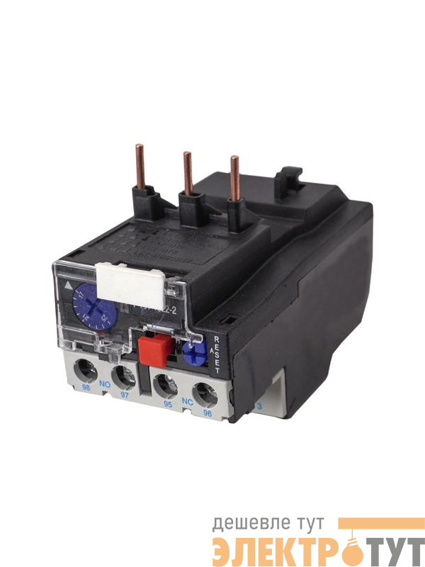 Реле электротепловое РТЛ-1003-2 УХЛ4 25А 024-04А 660В/50Гц 1з+1р автоматический и ручной возврат IP20 Электротехник ET853331