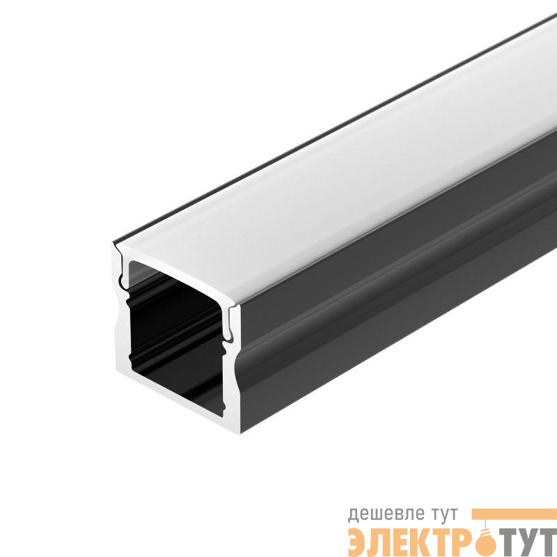 Профиль LINE-1715-2000 ANOD BLACK L2000 алюм. Arlight 044275