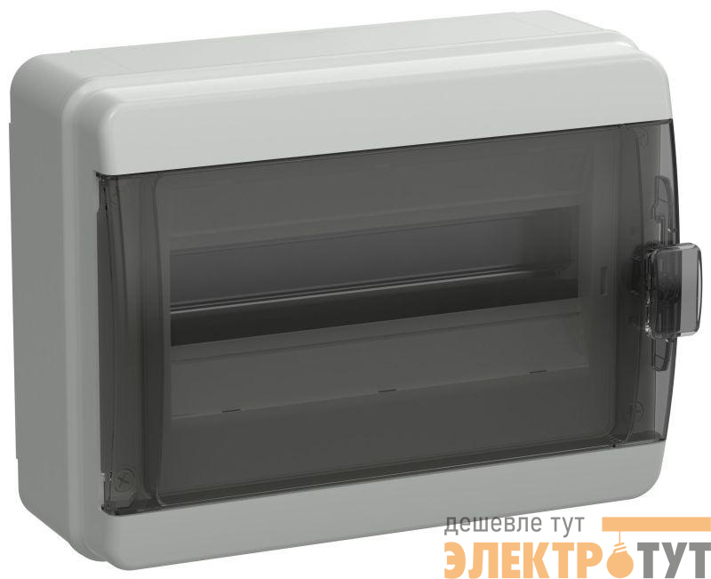 Корпус КМПн-12 TEKFOR IP65 черн. прозр. дверь пластик. IEK TF5-KP72-N-12-65-K03-K02
