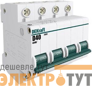 Выключатель автоматический модульный 4п D 3А 4.5кА ВА-101 SchE 11135DEK