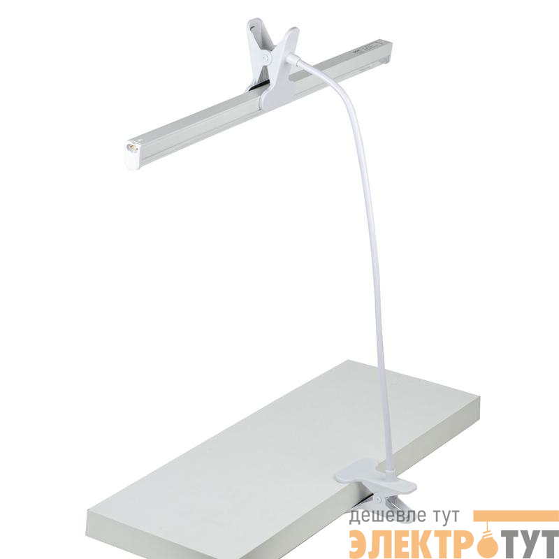 Подставка для светильника ULI-P на прищепке длина трубки 600мм ФИТО UFP-M04D-600 WHITE POLYBAG бел. Uniel UL-00010377