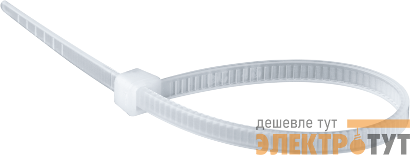 Хомут 80 819 NCT-025-250-100-WH (уп.100шт) Navigator 80819