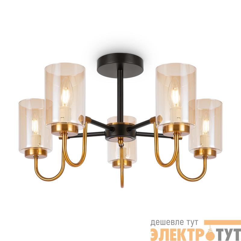 Светильник Jewel 40Вт E14х5 IP20 потолочн. Freya FR5321CL-05BZ