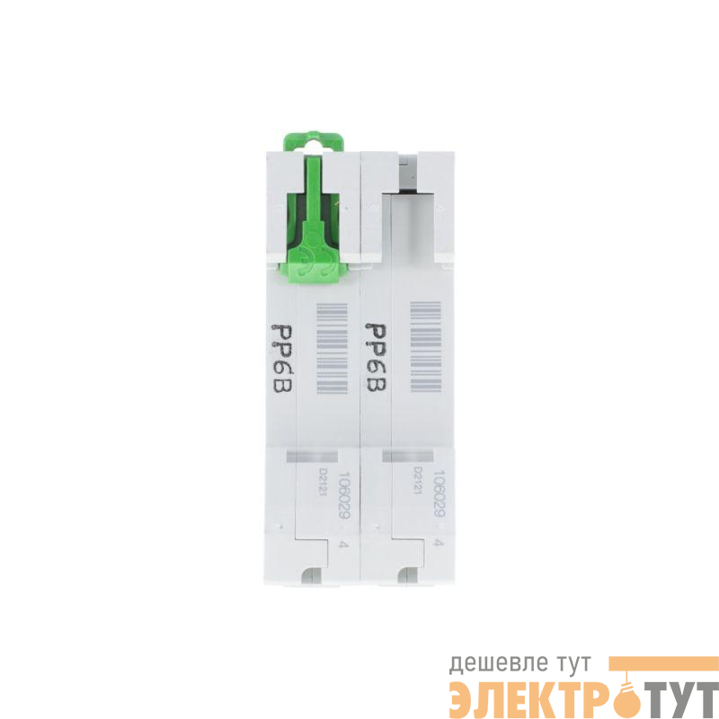 Выключатель автоматический модульный 2п B 6А 4.5кА EASY9 =S= SchE EZ9F14206