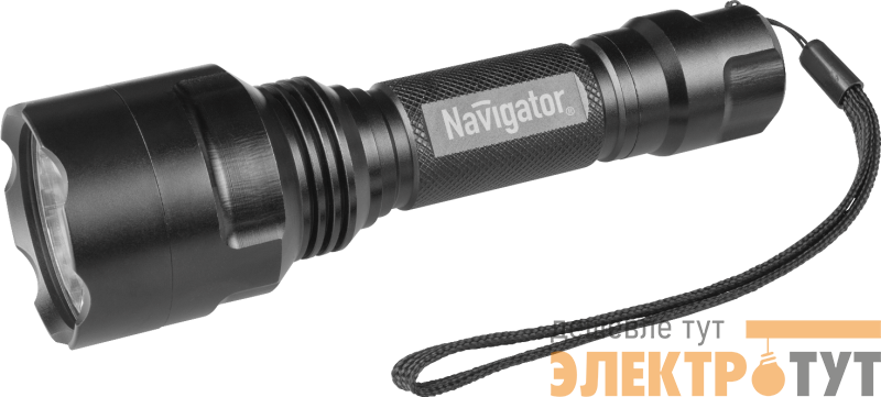 Фонарь аккумуляторный 71 583 NPT-P03-18650 1 CREE LED 10Вт аккум. 4В 2А.ч алюм. NAVIGATOR 71583
