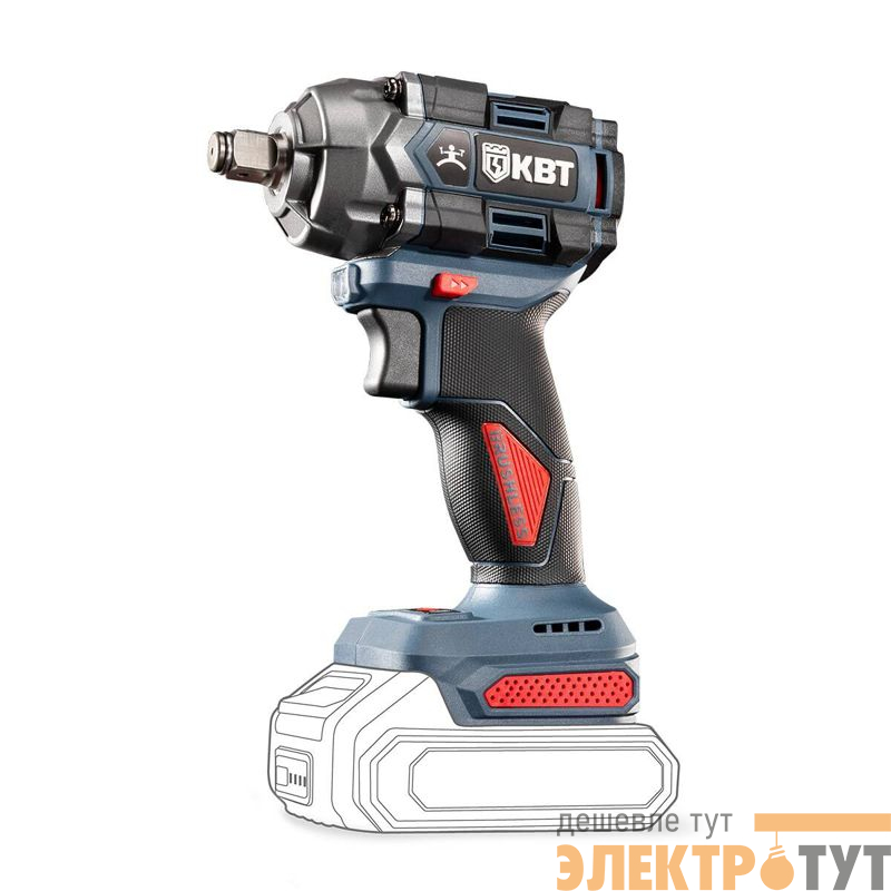 Гайковерт WB-20-350 (без АКБ и заряд. устр.) КВТ 104572