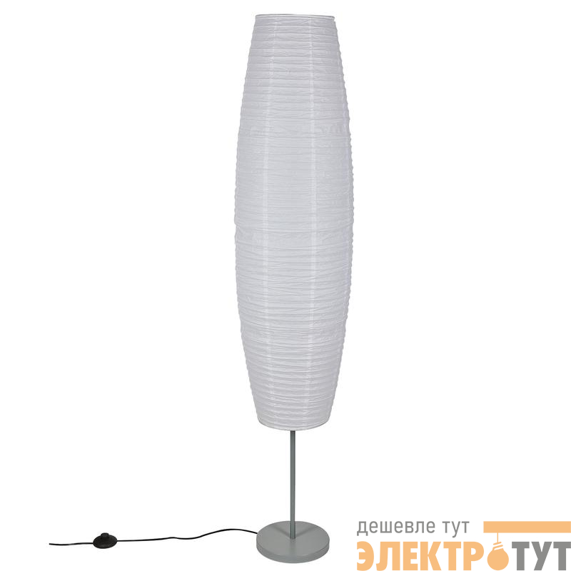 Торшер напольный UML-T410 2хE27 WHITE под две лампы Е27 2х60Вт механический выкл. бел. ТМ Uniel UL-00010192