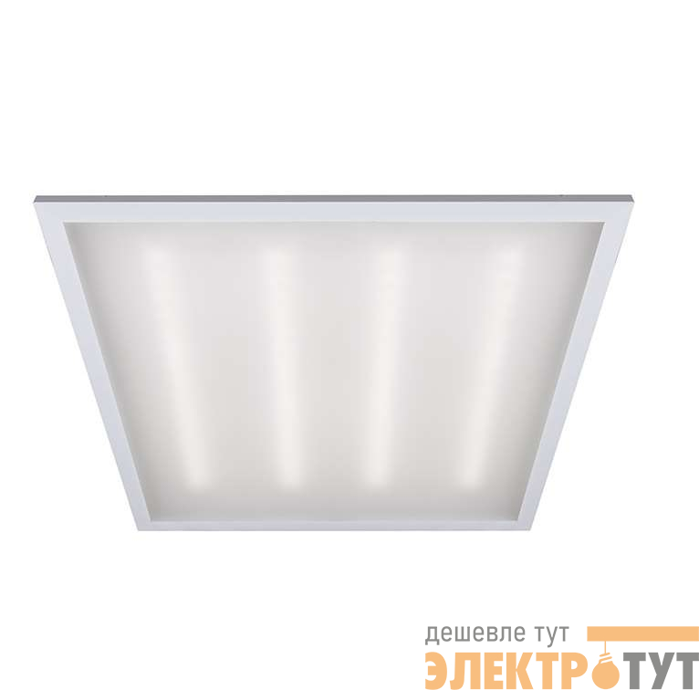 Светильник светодиодный PPL 595/U Opal 36Вт 4000К IP40 595х595х19 ДВО/ДПО универс. рассеив. V2 негорюч. с драйвером панель JazzWay 5005303C