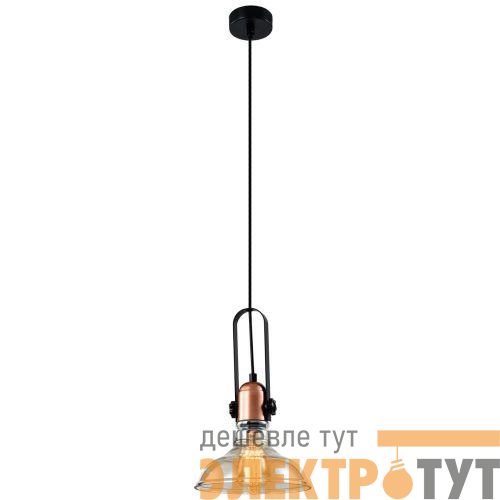 Светильник подвесной (подвес) Leila 4093-201 1хЕ27 40Вт дизайн потолочный Rivoli Б0055026