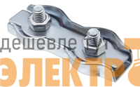 Соединитель (зажим) для троса двойн. (Duplex) 2мм (уп.10шт) DKC CM623002