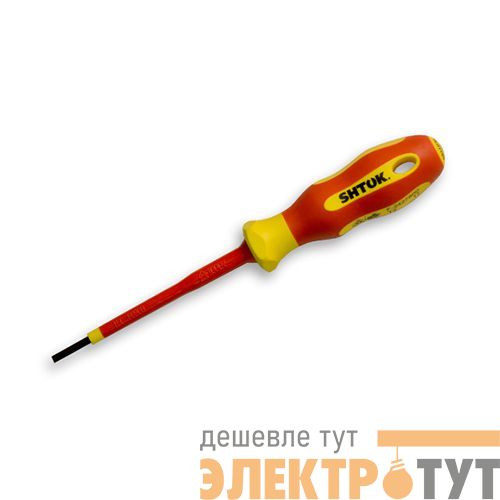 Отвертка 1000В Sl2.5х0.4х75мм (09310) SHTOK 376342