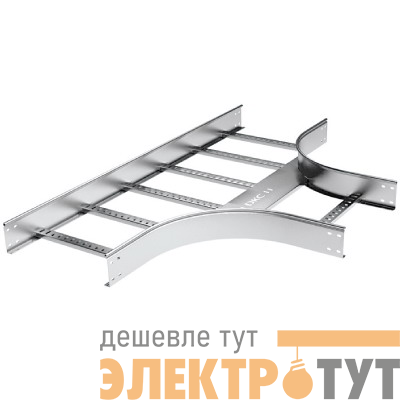 Ответвитель для лестн. лотка Т-образ. 50х500 R-300 гор. оцинк DKC LT5305HDZ