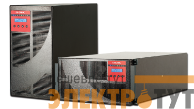 Источник бесперебойного питания Онлайн для Solo MD 10000ВА/9000Вт 1/1 Rack 5U RS-232 EPO 6xIEC C13 4xIEC C19 + клеммная колодка 20х9А.ч DKC SOLOMD10A10