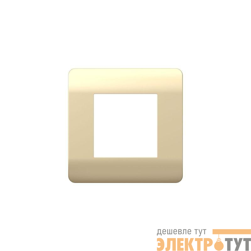 Рамка 1-м NEW3-E шампань CHINT 431432