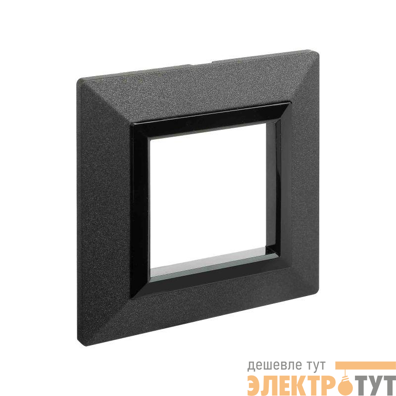 Рамка 1-м 2мод. Avanti метал. графит. DKC 4407852
