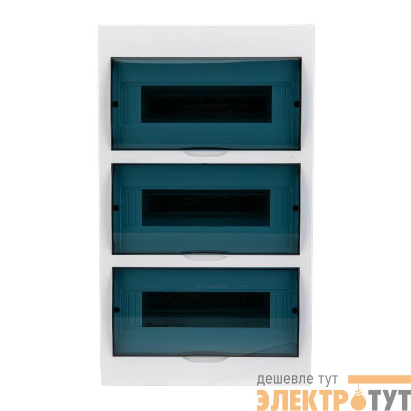 Бокс ЩРН-П-36 IP41 пластик. бел. Rexant 11-0336