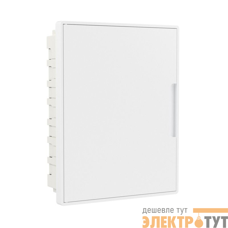 Щиток встраиваемый Фрейм (FRAME) ЩРв-п-24 24мод. с бел. дверцей с 4 шинами PEN (2шт на 8 отверст. и 2шт на 6 отверст.) бел. DKC F24B1WW