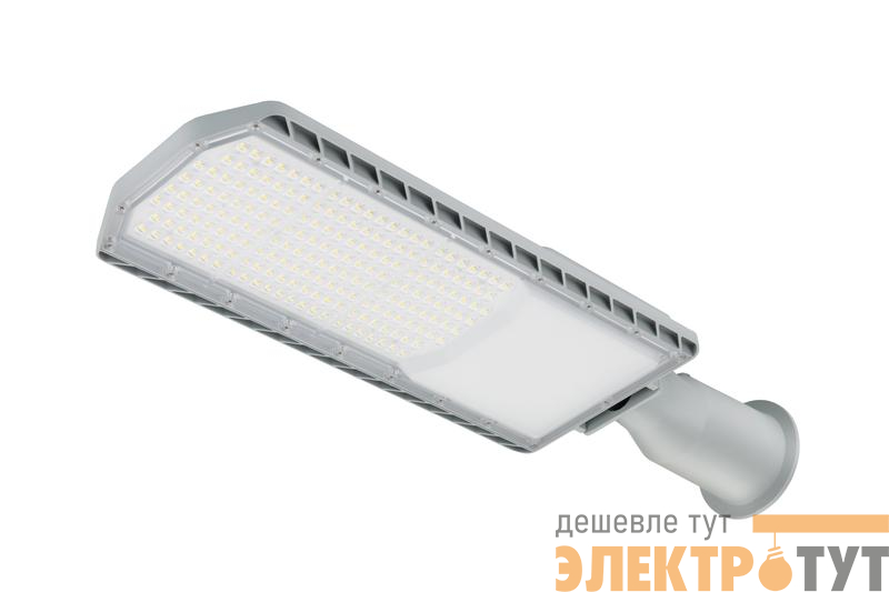 Светильник светодиодный уличный ДКУ RD 10 P 100W SHB 850 GR 566х177мм 100Вт 5000К IP66 консольн. сер. Русский Свет 17121023066