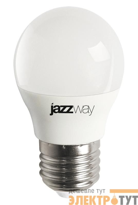 Лампа светодиодная PLED-LX G45 8Вт 5000К E27 JazzWay 5028685