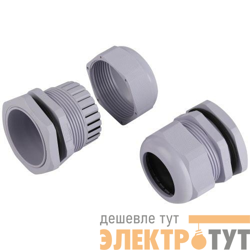Ввод кабельный (сальник) PG 48 d37-44мм (d отверст. 59мм) IP54 (уп.5шт) Эра Б0065156