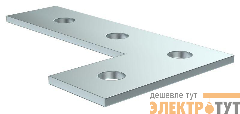 Пластина для STRUT-профиля соединительная L-образ. удлин. EZ IEK CLM50D-PLS-150-40