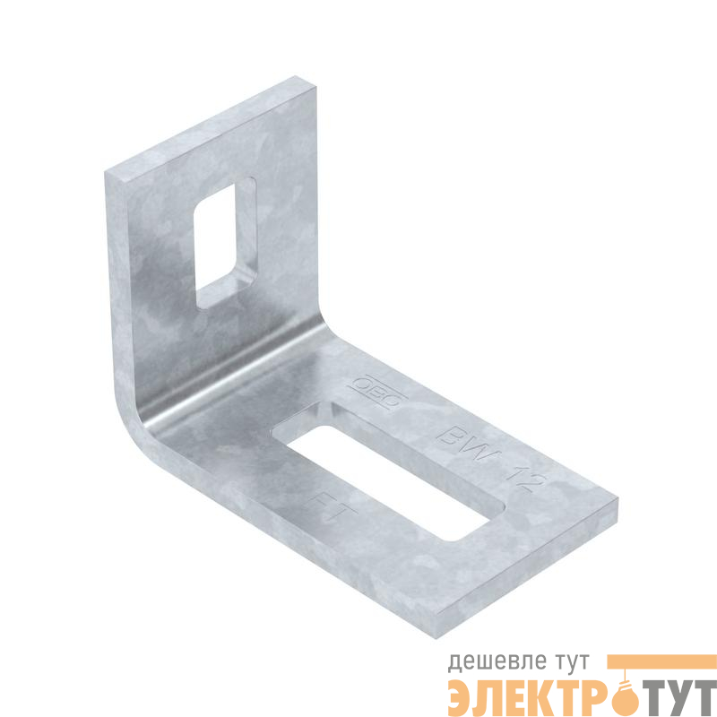 Уголок крепежный 70х50х40 BW 12 FT 5мм гор. цинк OBO 6019500