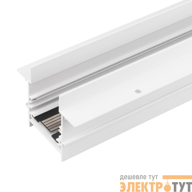 Трек встраиваемый MAG-TRACK-4560-FDW-3000 (WH 5LN) IP20 металл Arlight 046842