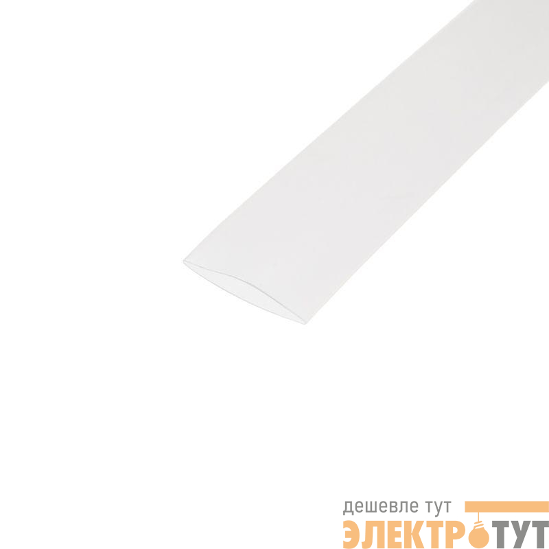 Трубка термоусадочная ТУТ 20.0/10 Н-1 (горючая) прозр. 1м Rexant 22-0009