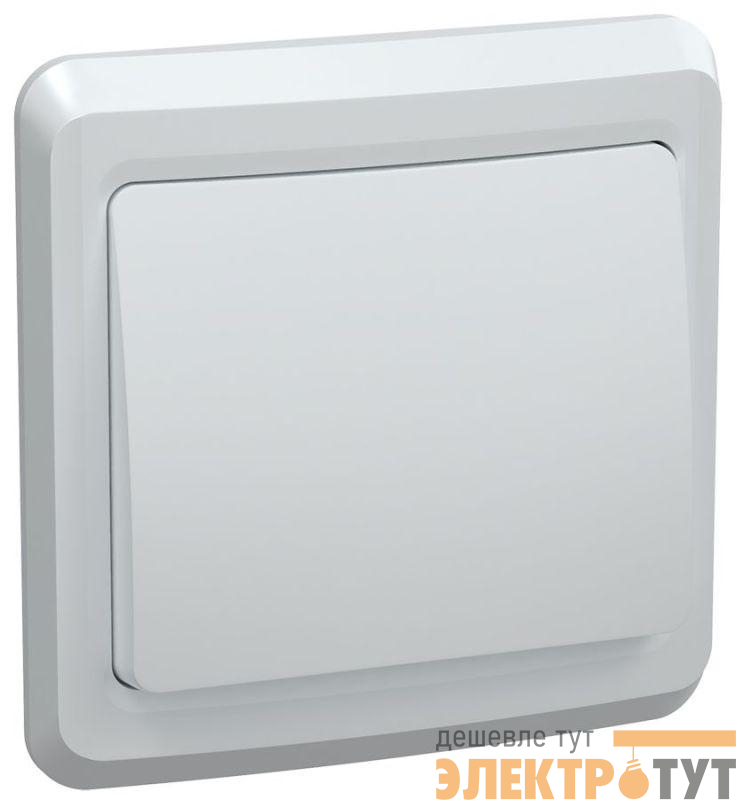 Выключатель 1-кл. СП Вега 10А IP20 ВС10-1-0-ВБ бел. GENERICA EVV10-K01-10-DM