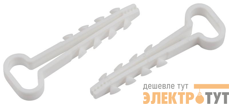 Дюбель-хомут 6-14мм для плоского кабеля NO-225-222 бел. (уп.10шт) Эра Б0066294