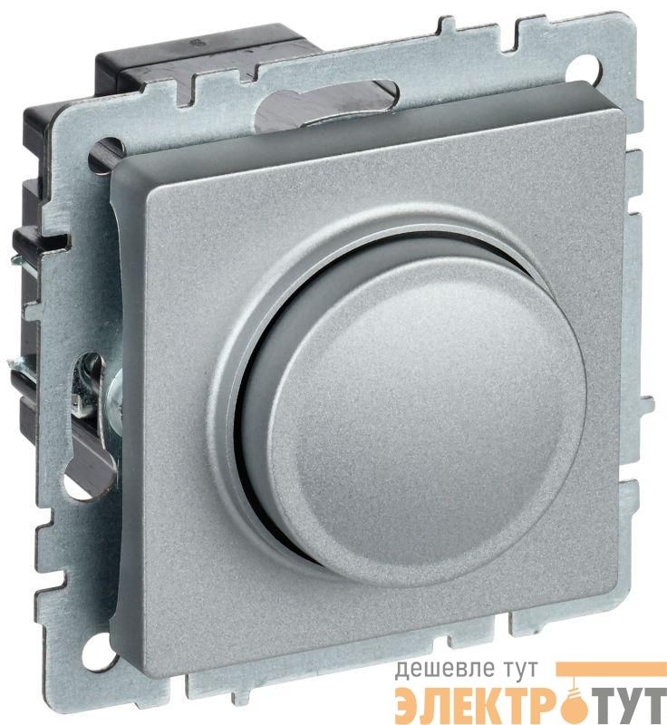 Светорегулятор СП BRITE пов-наж. 600Вт СС10-1-0-БрА механизм алюм. IEK BR-D20-0600-K47