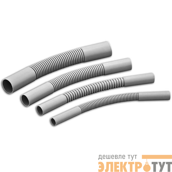 Поворот гибкий гофр. для трубы d25 Ruvinil П01425