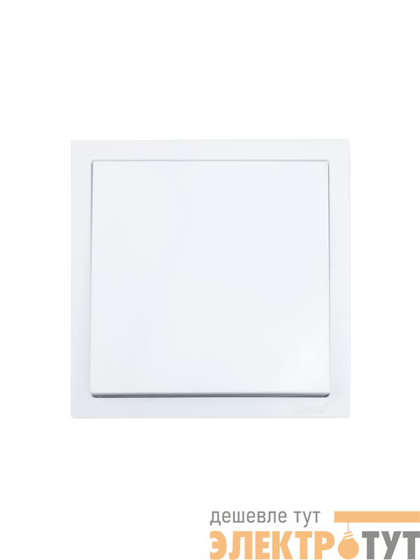 Выключатель 1-кл. СП ZIMA IP20 10А безвинт. зажим бел. LEZARD 704-0288-100QC