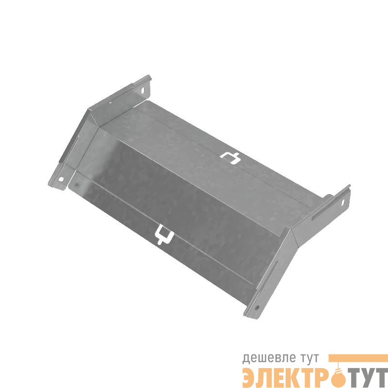 Угол для лотка вертикальный внешний 45град. 400х50 сталь 1мм "ПЛЮС" VLplus45-50-400 КМ PL0540