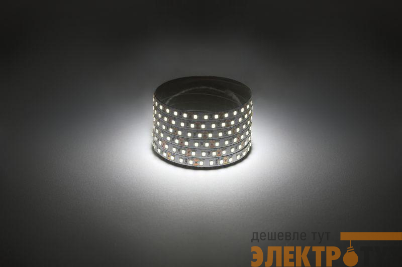 Лента светодиодная LS2835 9.6-120-12-4000K-IP20-1 year бел. (уп.5м) Эра Б0053968