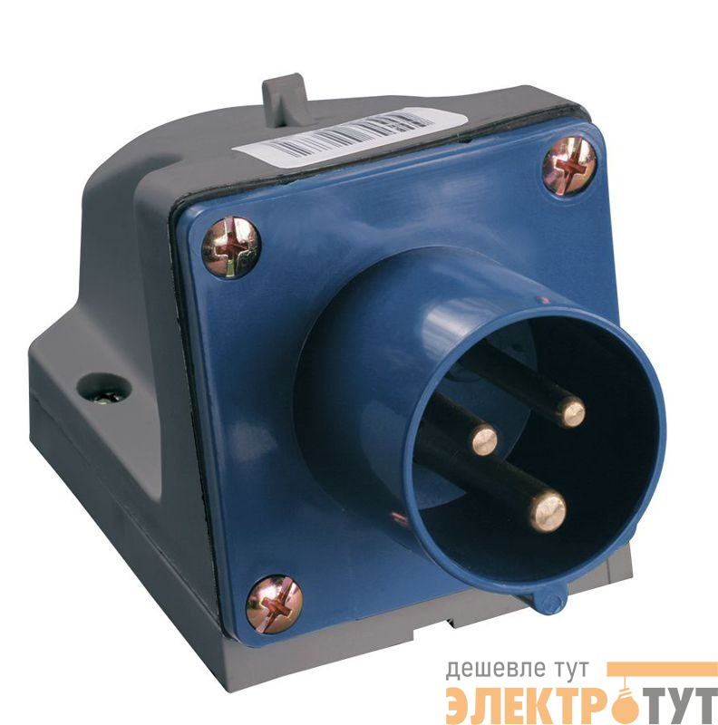 Вилка электрическая наружн. уст. 16А 2P+PE 220В IP44 ССИ-513 IEK PSR51-016-3