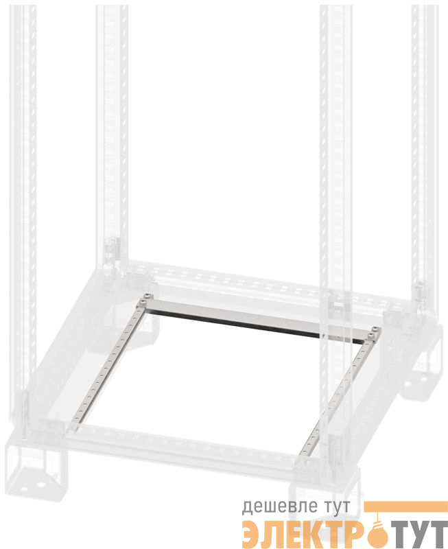 Панель нижняя наборная в шкаф 800х800 FORMAT IEK FO-00-PLT-080-080