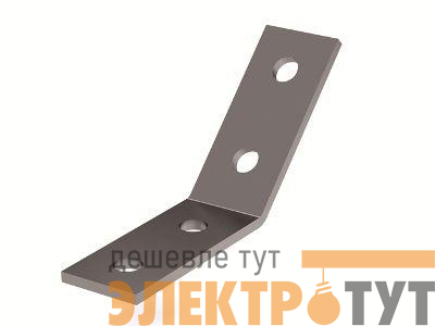 Уголок крепежный двойн. 45град. гор. оцинк. DKC BMC1024HDZ