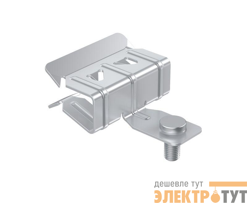 Зажим балочный 8-14мм с отгибом и винтом М6х9 PROxima EKF ZB8-14-V6x9G