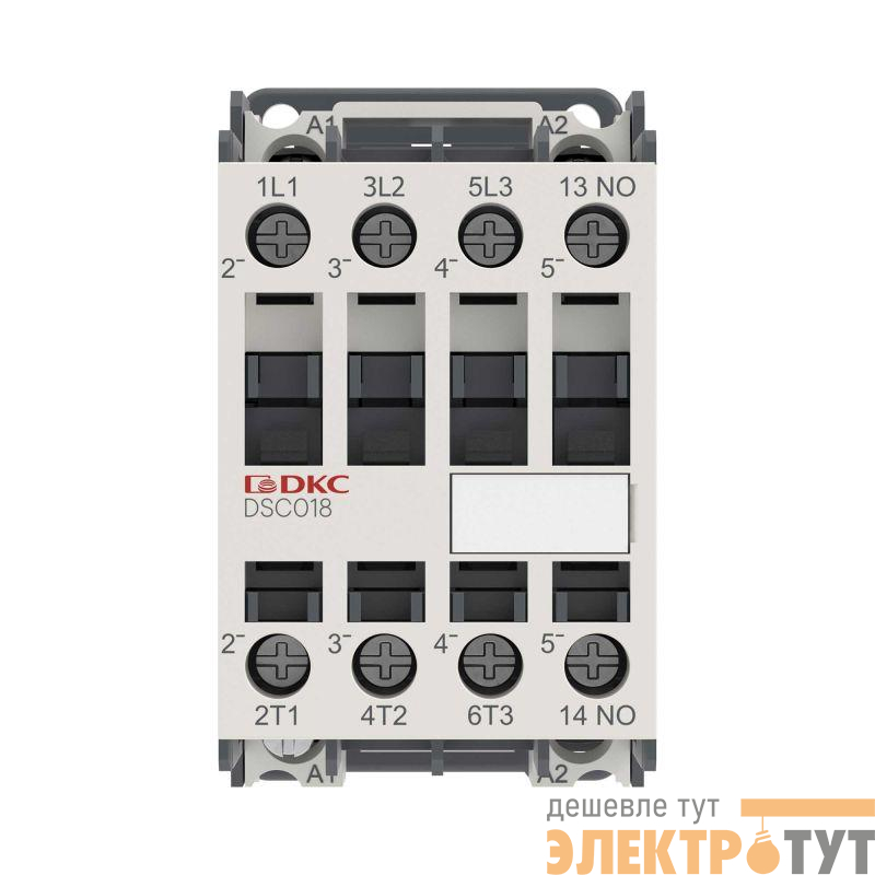 Контактор магнитный YON DSC018 18A 7.5кВт AC3 3P кат.48В AC 1НО YON DSC018-3C10A048