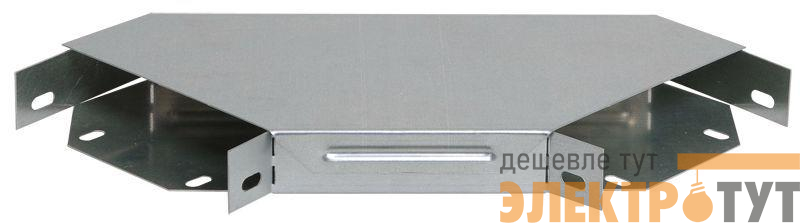 Угол для лотка горизонтальный 90град. 300х50 с кр. IEK CLP2P-050-300